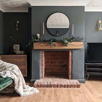 Urban Round Wall Mirror - 24 inch