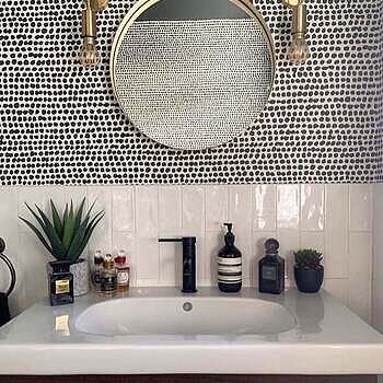 Urban Round Wall Mirror - 24 inch