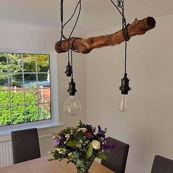 Brooklyn 5 Wire Pendant with Shades