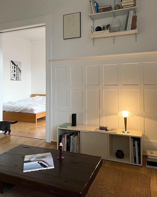 rearrange time ☄️ wenn ich hier länger nichts zeige, dann brodelt es bei uns👩🏼‍🔧🌋 alle guten Dinge sind … das Schlafzimmer durfte jetzt weiterwandern 🐌🛌