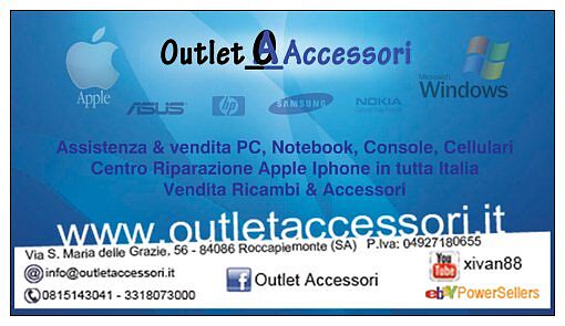 Outlet Accessori