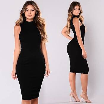 rydell midi dress Rydell Midi Dress - Black