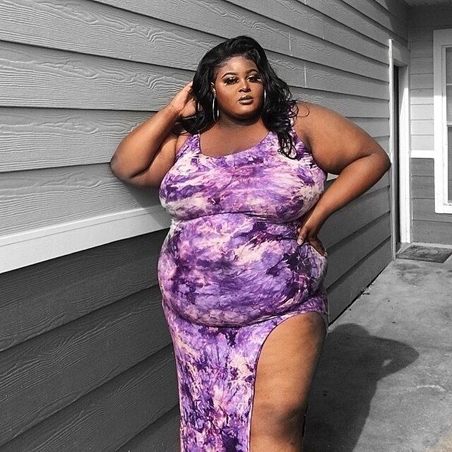 tie dye dress purple Racer Back Twirly Dress in Purple Tie Dye