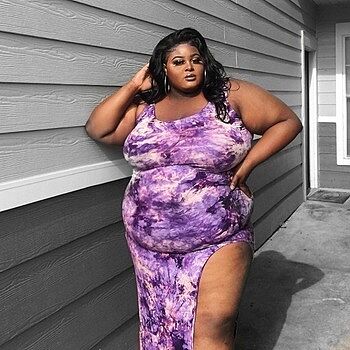 purple tie dye dress Purple Tie-Dye & Dots Sleeveless Dress