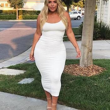 Rock With You Dress - Off White | Fashion Nova
