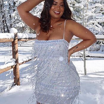 Viva Las Vegas Sequin Mini Dress - Silver | Fashion Nova