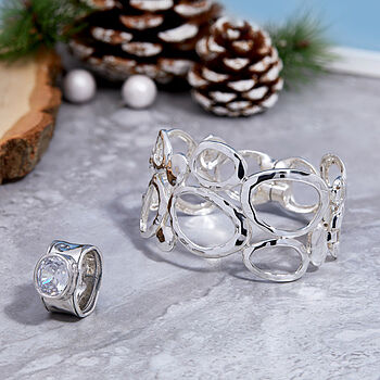 Silpada 'Epic' Sterling Silver Cubic Zirconia Ring | Silpada