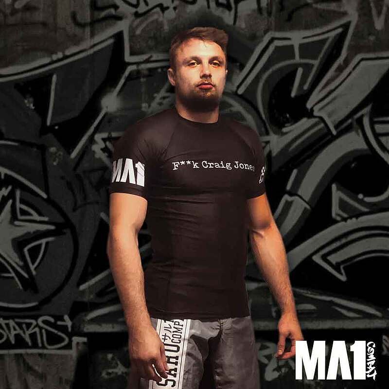 #F**KCRAIGJONES MA1 SHORT SLEEVE RASH GUARD cover art