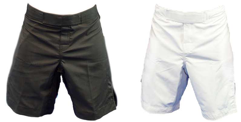 Grappling Shorts (Black, White) cover art