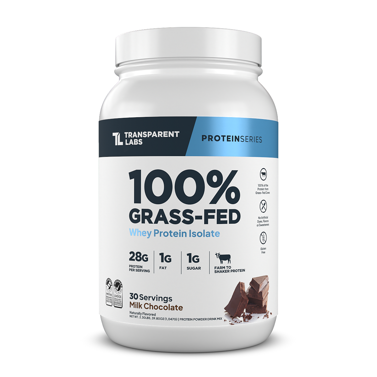 ProteinSeries 100% Grass-Fed Whey Protein Isolate