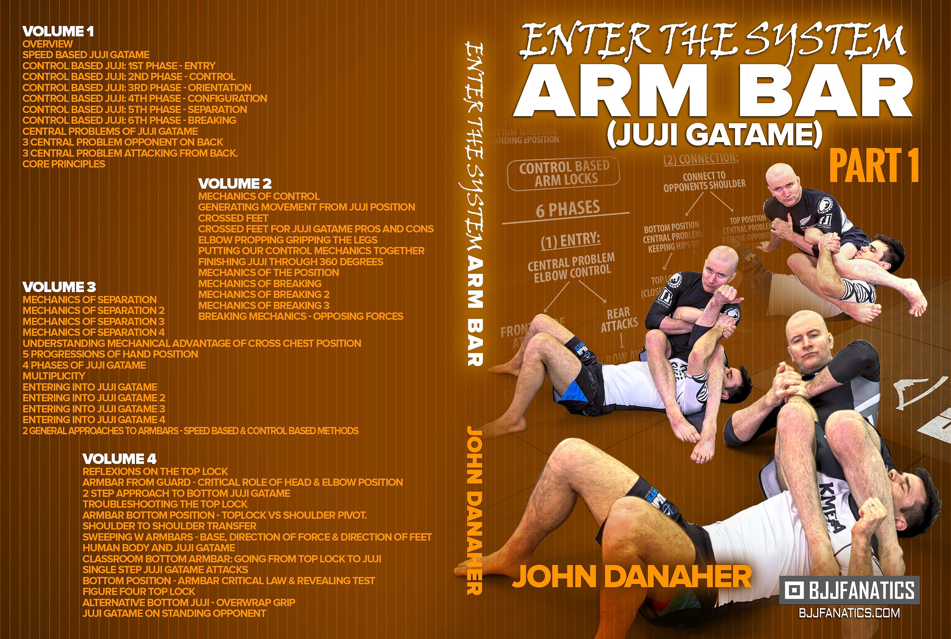 Arm Bars: Enter The System by John Danaher cover art