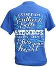 Product image for Country Life Outfitters Southern Attitude Southern Belle to Redneck Bright T-Shirt