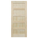 2 Panel Carrara Square Top Prehung Interior Door 32 X 80 Left