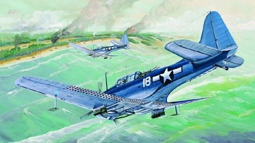 US Navy SBD-3 Dauntless Midway Clear Edition 1/32 Trumpeter