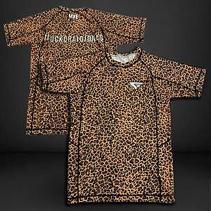 #FUCKCRAIGJONES MA1 Leopard Print Craig Jones BJJ Rash Guard cover art