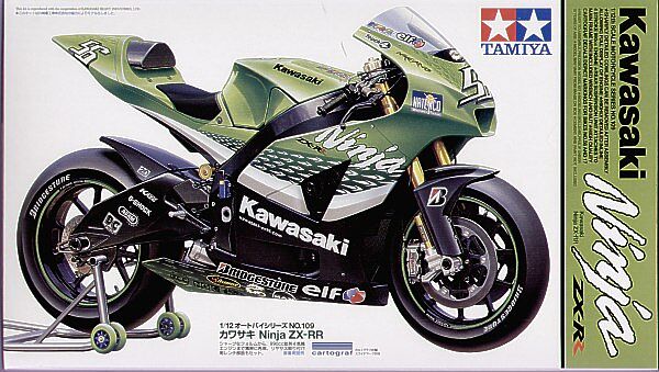 Kawasaki Ninja H2R Motorcycle 1/12 Tamiya