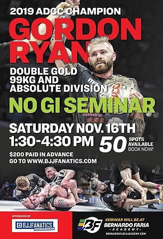 Gordon Ryan Seminar 11/16/2019 cover art