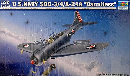 その他 SBD-3 Dauntless MIDWAY (CLEAR EDITION) US Navy SBD-3 Dauntless Midway Clear Edition 1/32 Trumpeter