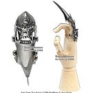 Product image for Fantasy Iron Reaver Skull Claw Finger Blade