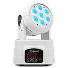 Product image for Beamz MHL74-W LED Moving Head Wash - White