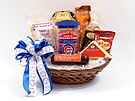 Product image for Chicago Cubs Snack Gift Basket with Cubs Travel Mug