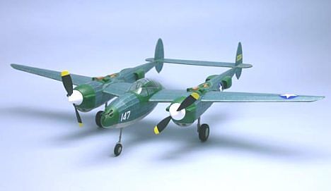k*3様 Guillow's Lockheed P-38L Lightning 2001-Model_1.png