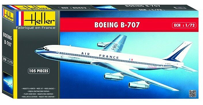 Air France L-749 Constellation Passenger Airliner 1/72 Heller