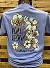 Product image for Southern Chics Apparel Home Grown Cotton Girlie Bright T Shirt