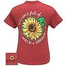 Product image for Girlie Girl Originals Preppy Be A Sunflower T-Shirt
