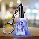 Product image for Wholesale 2D Photo Crystal Keychain - Rectangle