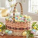 Large Oval Easter Basket | Natural Oversized Amish Woven Wicker