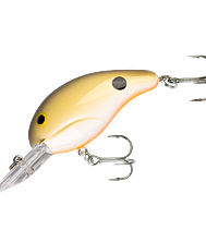 Bandit 100-Series Crankbait – 2-Inch Citrus Shad, Dives 2-5 Feet – Green Tight Wiggle Bass Bait