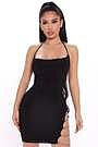 kelsey cowl neck mini dress Kelsey Cowl Neck Mini Dress