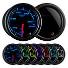 Product image for Tinted 7 Color Oil Temperature Gauge