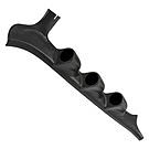 Product image for Black Triple Pillar Gauge Pod for 1987-1991 Ford F-Series