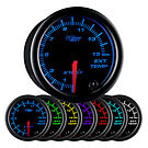 Product image for Black 7 Color 1500° F Pyrometer EGT Gauge