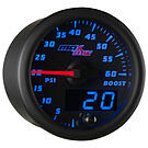Product image for Black & Blue MaxTow 60 PSI Boost Gauge