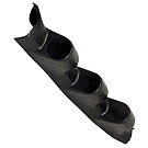 Product image for Black Triple Pillar Gauge Pod for 2002-2008 Nissan 350Z