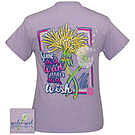 Product image for Girlie Girl Originals Some See A Wish Dandelion Weed T Shirt