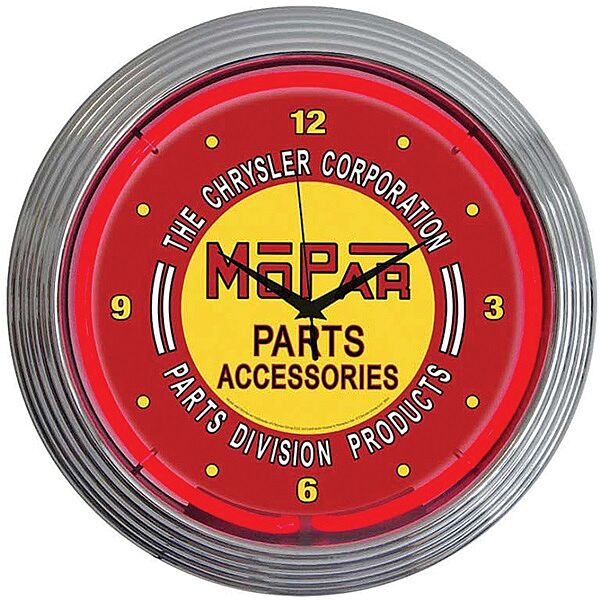 Mopar Parts Aluminum-Style Sign - 11-3/4