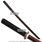 Product image for 40 " Wooden Kendo Practice Bokken Practice Katana Sword