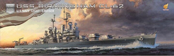 USS Salem CA-139 Heavy Cruiser 1/350 Very Fire