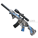 Product image for [R18+] "Blueberry Cheesecake" Graffiti M416 Gel Ball Blaster [ID Check Required]
