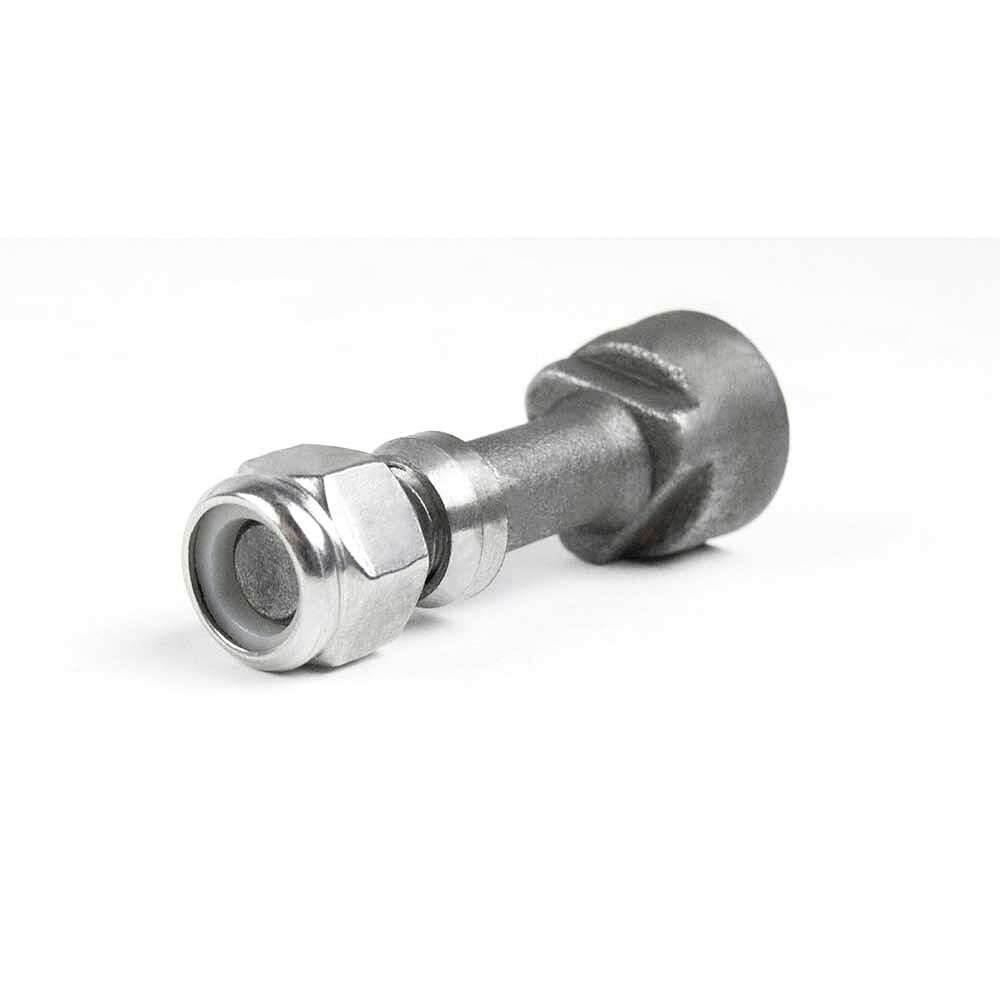 Lutz Square End Ceramic Coated Stainless Steel Three Hole Blade