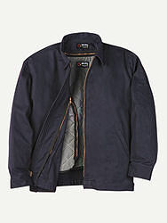 【新品】Soft Ox Utility Collarless Jacket L Big Bill 9 oz Westex™ Ultra Soft® Unlined Bomber Jacket