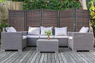 Product image for Premium Folding Wicker Partition