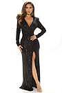 boujee dinners sequin maxi dress Blush Amani Draped Sequin Maxi Dress