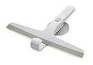 Product image for EasyStore™ Light Grey Shower Squeegee with Storage Hook