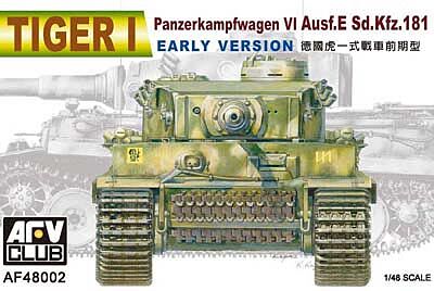 SdKfz 181 Tiger I Late Tank 1/35 AFV Club