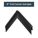 Product image of SAMPLE - Anodized Black Alloy - Profile: Prismatic